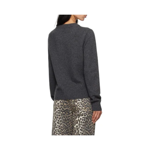 Ganni Sweater With Logo