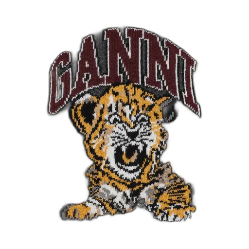 Ganni Sweater With Logo