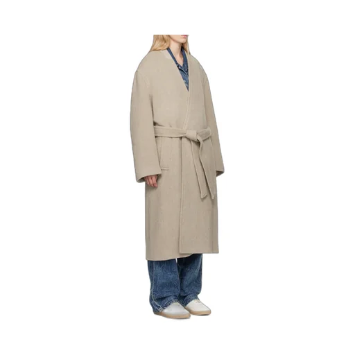Mm6 Maison Margiela Belted Long Coat