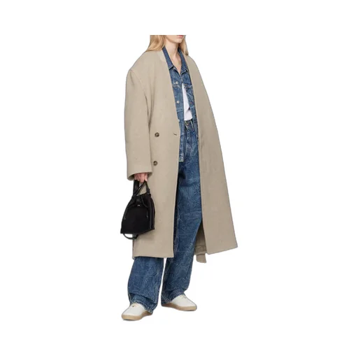 Mm6 Maison Margiela Belted Long Coat