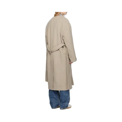 Mm6 Maison Margiela Belted Long Coat