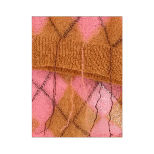 Marni Geometric Patterned Knitted Vest