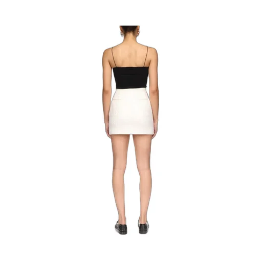 Casablanca Tweed Mini Skirt