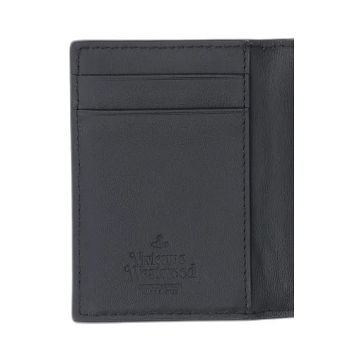 Vivienne Westwood Orb Plaque Quilted Bi-Fold Wallet