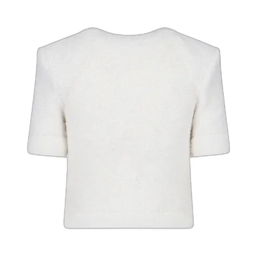 Balmain Cropped Knitted Cardigan