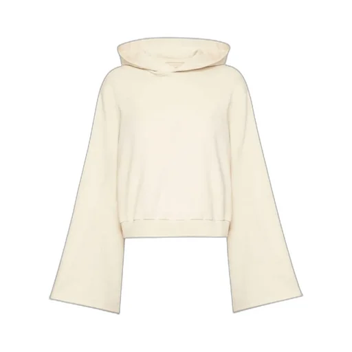 Drop-Shoulder Hooded Sweatshirt