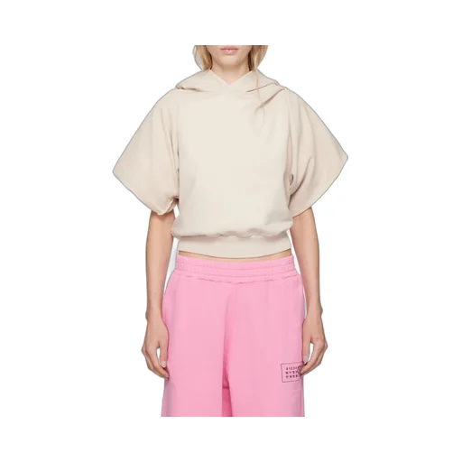 Drop-Shoulder Hooded Sweatshirt