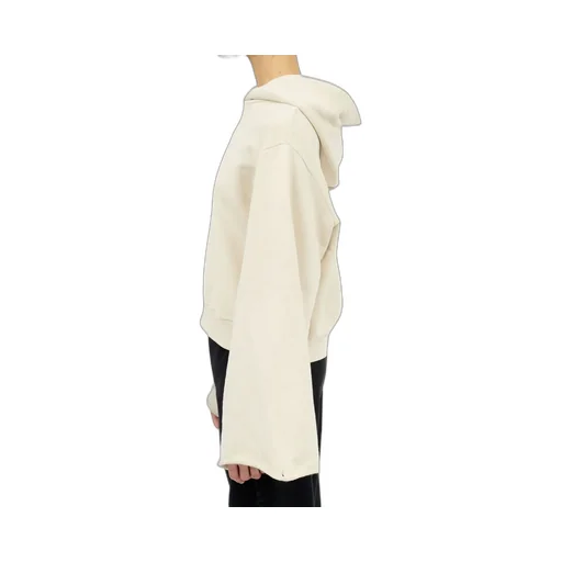 Drop-Shoulder Hooded Sweatshirt