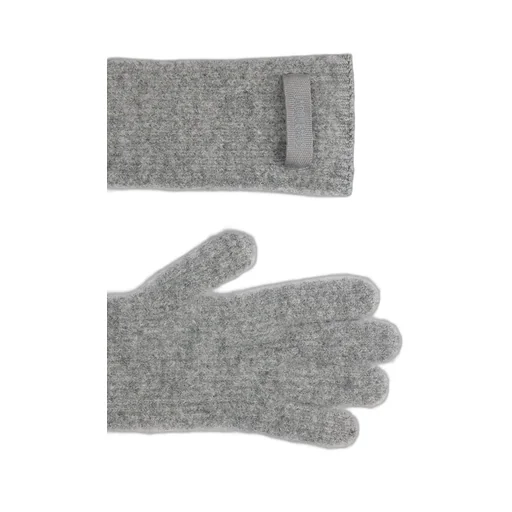 Jacquemus Logo Patch Ribbed Gloves