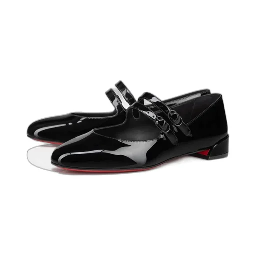 Christian Louboutin Sweet Jane Buckled Ballerinas