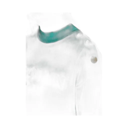 Balmain Logo Printed Crewneck Cropped Sweatshirt