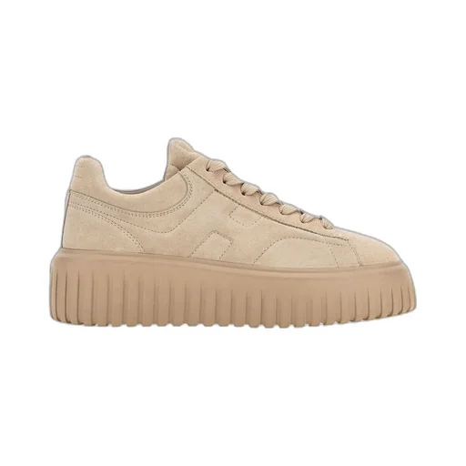 Hogan H-Striped Lace-Up Sneakers