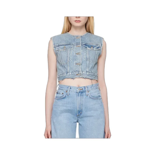 Leo Cotton Denim Vest