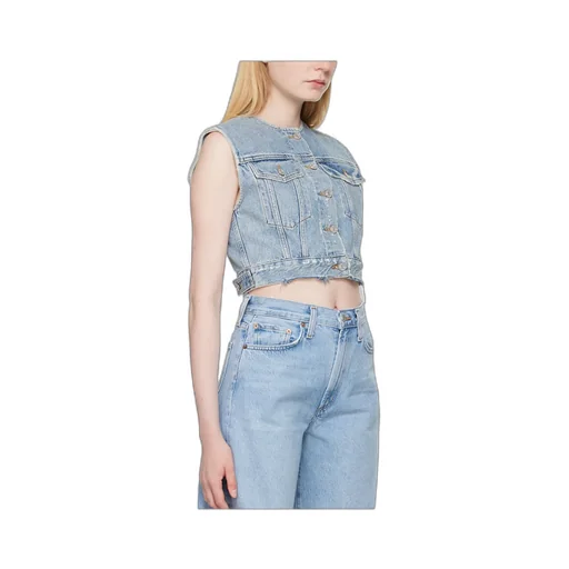 Leo Cotton Denim Vest