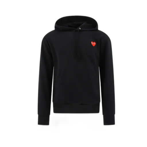 Heart-Shaped Hooded Sweater