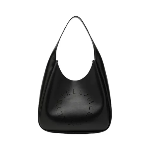 Stella Mccartney Logo-Perforated Medium Tote Bag