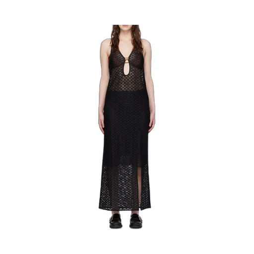 Ganni Openwork Dress