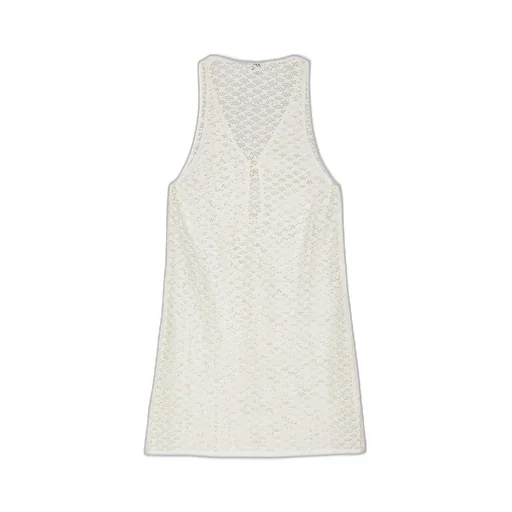 Ganni Openwork Dress