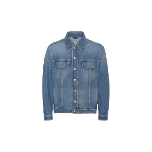 Fendi Collared Button-Up Jacket