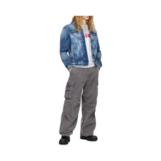 Dsquared2 Distressed Denim Jacket