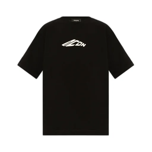 Dsquared2 Icon Logo Printed Crewneck T-Shirt