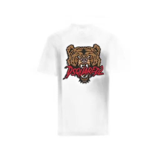 Dsquared2 Logo Printed Crewneck T-Shirt