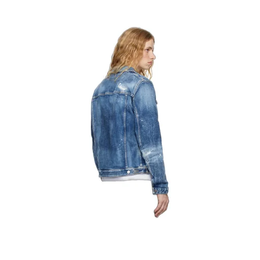 Dsquared2 Distressed Denim Jacket