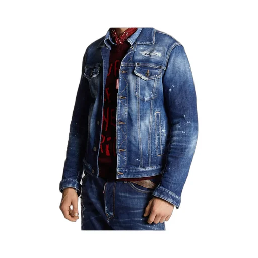 Dsquared2 Distressed Denim Jacket