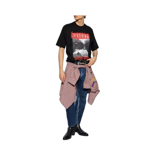 Dsquared2 Distressed Straight-Leg Jeans