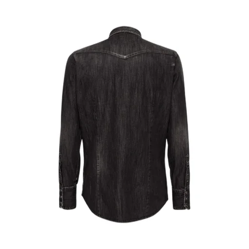 Dsquared2 Distressed Denim Shirt