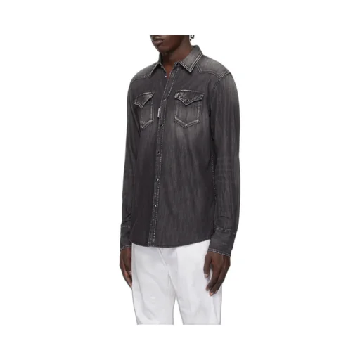 Dsquared2 Distressed Denim Shirt