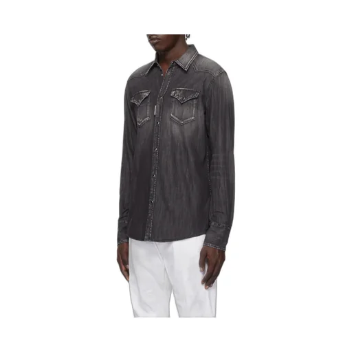 Dsquared2 Distressed Denim Shirt