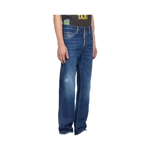 Dsquared2 Straight Leg Slim Jeans