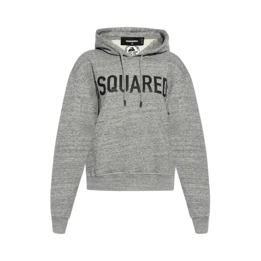 Dsquared2 Logo Printed Drawstring Hoodie