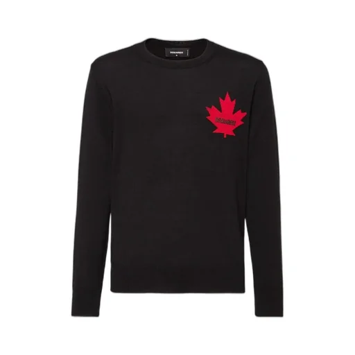 Dsquared2 Logo Detailed Sleeved Sweater