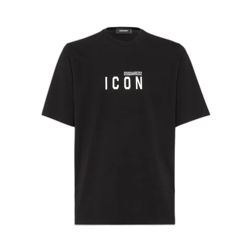 Dsquared2 Icon Logo Printed Crewneck T-Shirt