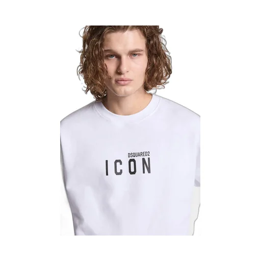 Dsquared2 Icon Logo Printed Crewneck Sweatshirt