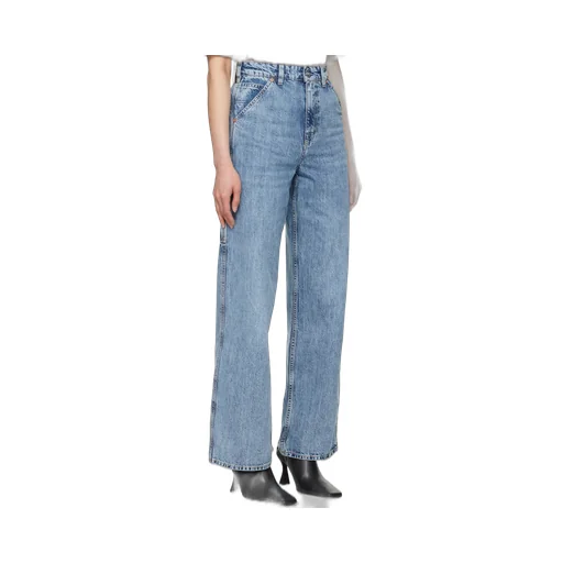 High-Rise Wide-Leg Jeans