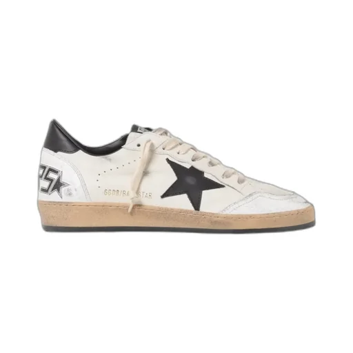 Ball-Star Lace-Up Low-Cut Sneakers