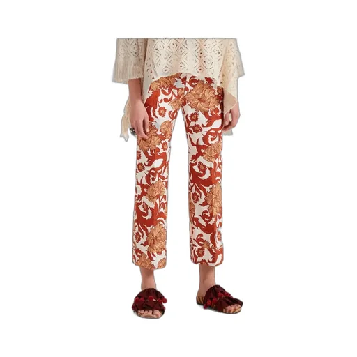 Hendrix Straight-Leg Cropped Trousers