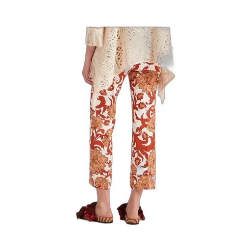Hendrix Straight-Leg Cropped Trousers
