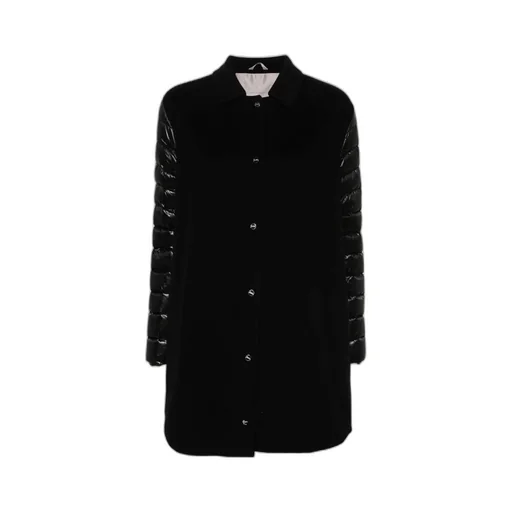 Herno Panelled Straight Hem Puffer Coat