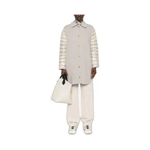 Herno Panelled Straight Hem Puffer Coat