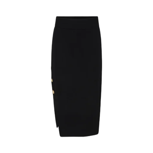 Balmain Kids High-Waisted Maxi Skirt