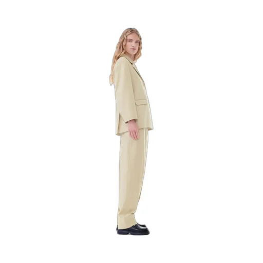 Ganni Striped Pattern Trousers