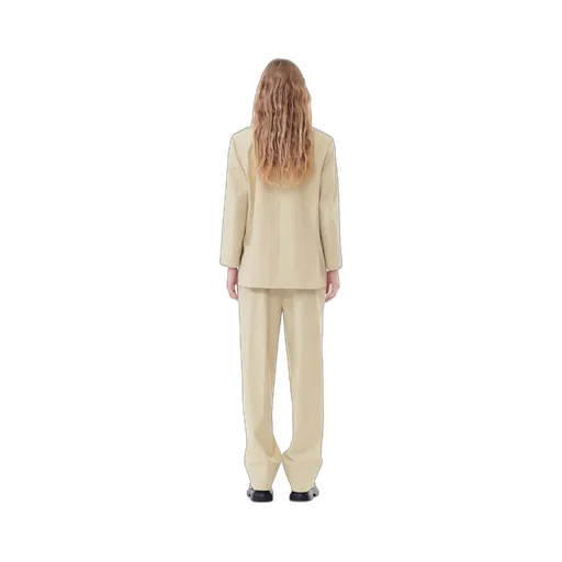 Ganni Striped Pattern Trousers