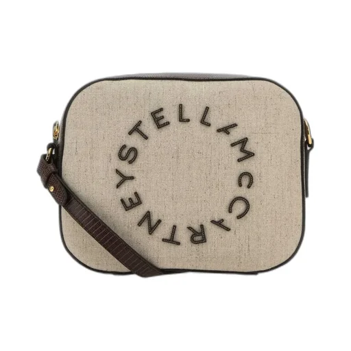 Stella Mccartney Logo Lettering Small Camera Bag