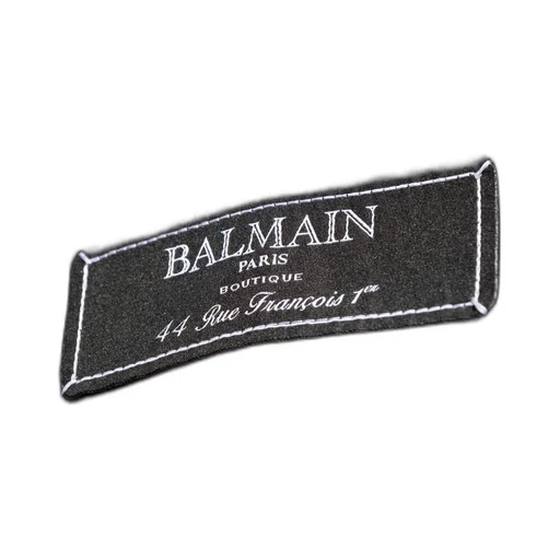 Balmain Logo Patch Crewneck T-Shirt