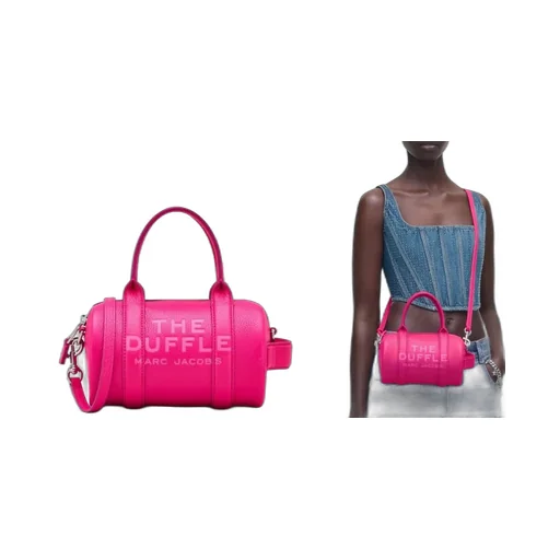 Marc Jacobs Logo Printed Mini Duffle Bag