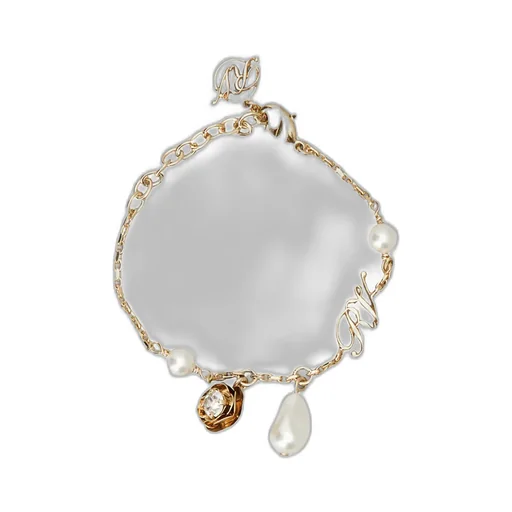 Rose Pearls Bracelet